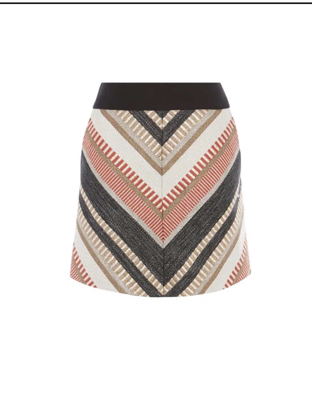 Karen Mullen tweed chevron skirt size 4